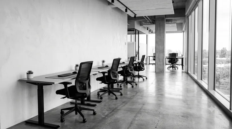 Open-plan workstations
